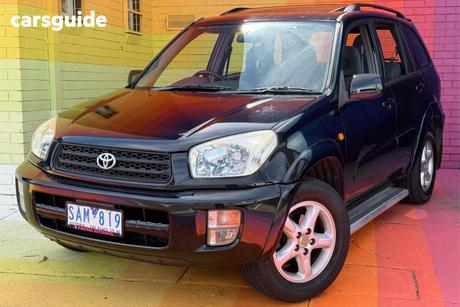 Black 2002 Toyota RAV4 Wagon Cruiser (4X4)