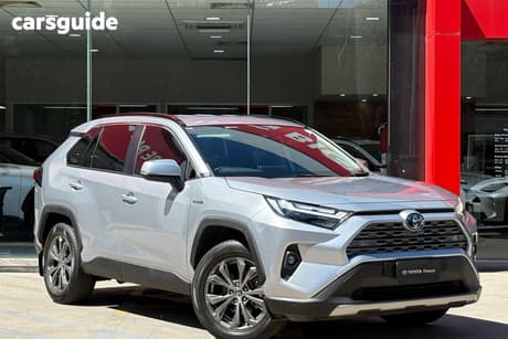Silver 2024 Toyota RAV4 Wagon Gxl (2Wd) Hybrid