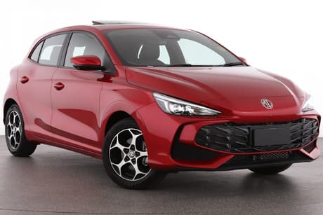 Red 2025 MG MG3 Hatchback Essence