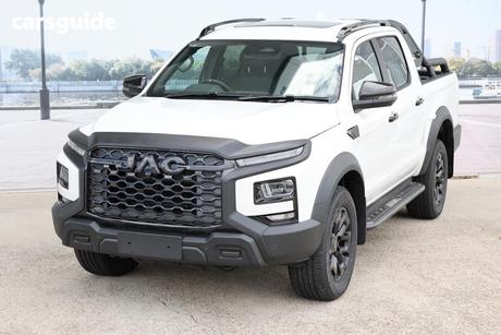 White 2025 JAC T9 UTE Dual Cab Pick-up Oasis (4X4)