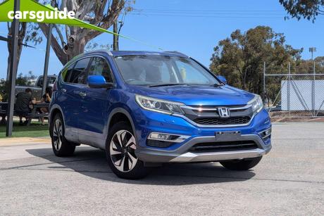 Blue 2015 Honda CR-V Wagon Vti-L (Adas)