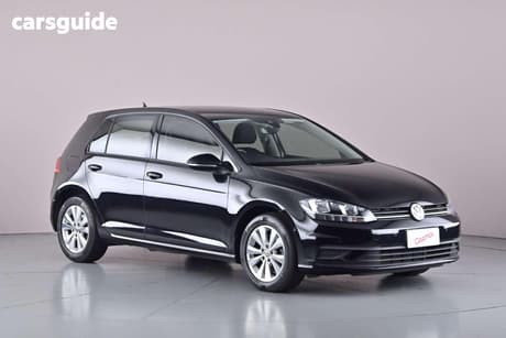 Black 2018 Volkswagen Golf Hatchback 110 Tsi Trendline
