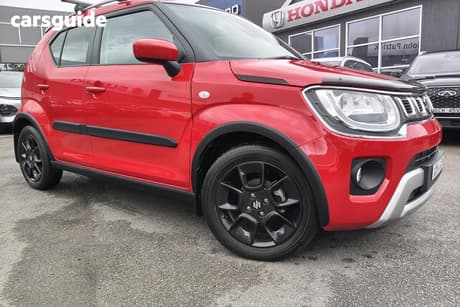 Red 2021 Suzuki Ignis Wagon Glx