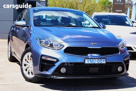 Blue 2019 Kia Cerato Sedan S