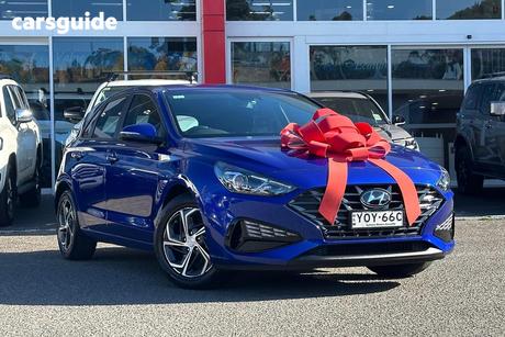 Blue 2023 Hyundai I30 Hatchback Active