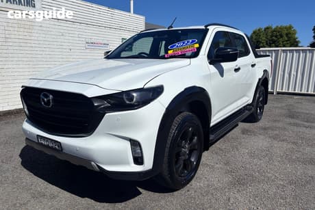 White 2022 Mazda BT-50 Dual Cab Pick-up Sp (4X4)