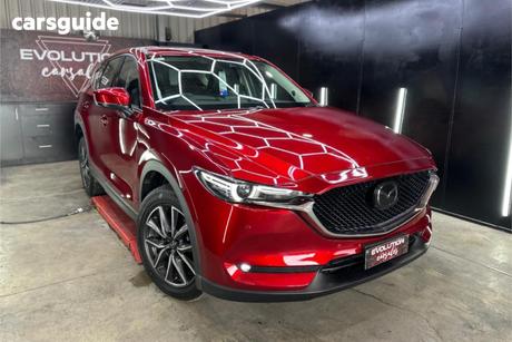 Red 2017 Mazda CX-5 Wagon Akera (4X4)