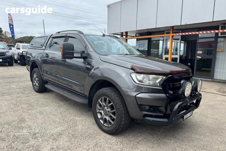 Grey 2018 Ford Ranger Dual Cab Utility Fx4 Special Edition (5 Yr)