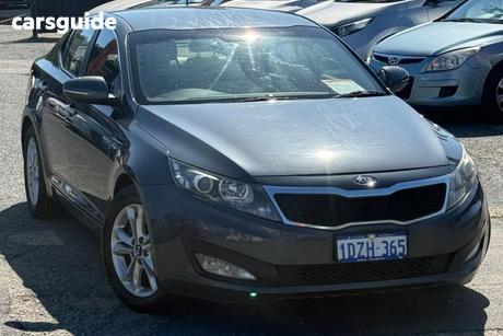 Grey 2012 Kia Optima Sedan Platinum
