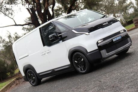 White 2026 Kia Pv5 Van Cargo S Long Range