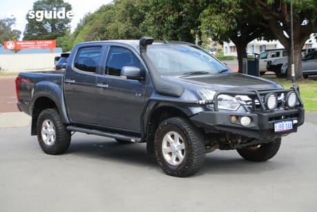 Grey 2017 Isuzu D-MAX Crew Cab Utility Ls-M Hi-Ride (4X4)