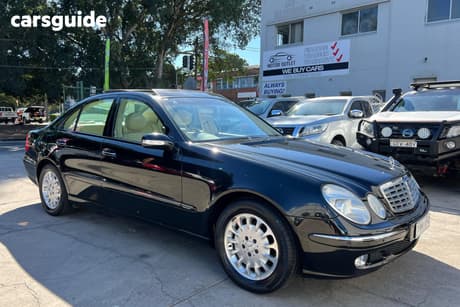 Black 2003 Mercedes-Benz E320 Sedan Elegance
