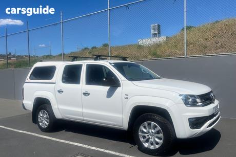 White 2020 Volkswagen Amarok Dual Cab Utility Tdi550 Core 4Motion (4X4)