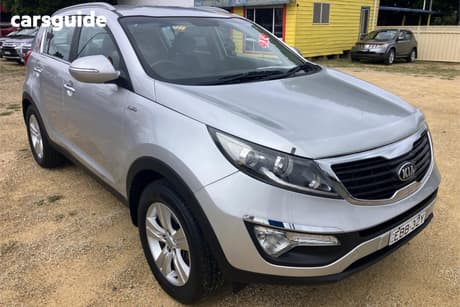 Silver 2012 Kia Sportage Wagon Sli (Awd)