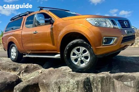 Orange 2016 Nissan Navara King Cab Utility St-X (4X4)