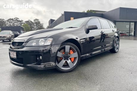 Black 2009 Holden Commodore Sportswagon Ss