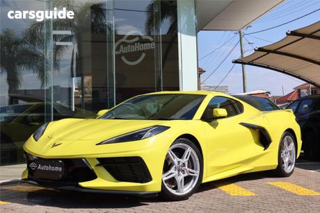 Yellow 2021 Chevrolet Corvette Coupe 2Lt