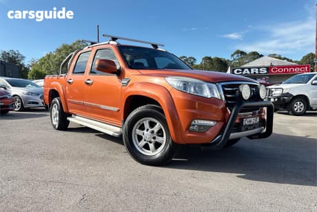 Orange 2020 Great Wall Steed Dual Cab Utility (4X4)