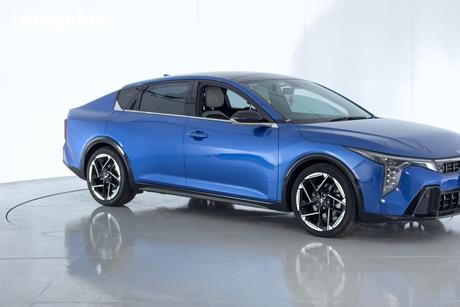 Blue 2025 Kia K4 Sedan Gt-Line