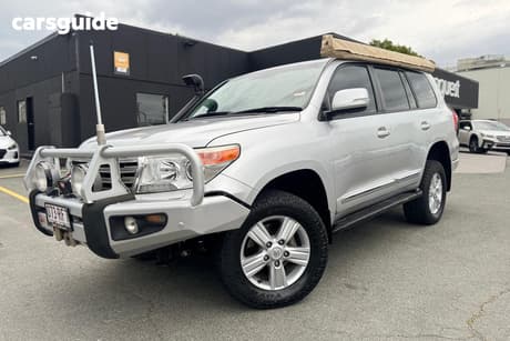 Silver 2012 Toyota Landcruiser Wagon Sahara (4X4)