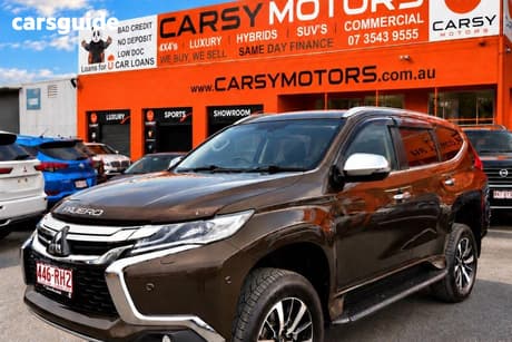 Bronze 2018 Mitsubishi Pajero Sport Wagon Exceed (4X4) 7 Seat