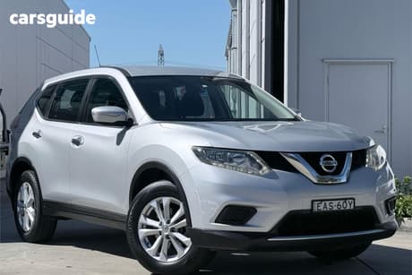 Silver 2014 Nissan X-Trail Wagon St (4X4)