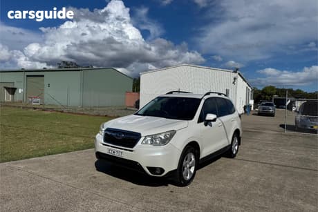White 2014 Subaru Forester Wagon 2.5I-L