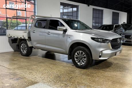 Silver 2021 Mazda BT-50 Dual Cab Chassis Xt (4X2)