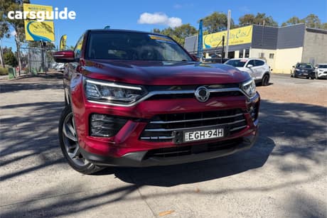 Red 2019 Ssangyong Korando Wagon Ultimate Le