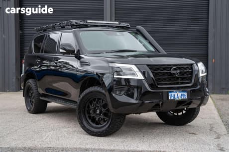Black 2020 Nissan Patrol Wagon Ti (4X4)