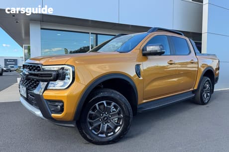 Yellow 2025 Ford Ranger Double Cab Pick Up Wildtrak 3.0 (4X4)