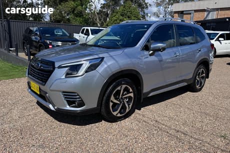 Silver 2023 Subaru Forester Wagon Hybrid S (Awd)