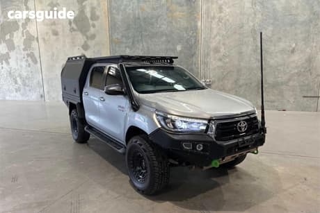 Silver 2018 Toyota Hilux Dual Cab Utility Sr5 (4X4)