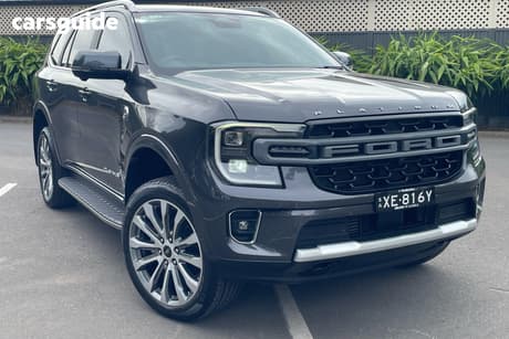 Grey 2024 Ford Everest Wagon Platinum (4Wd)