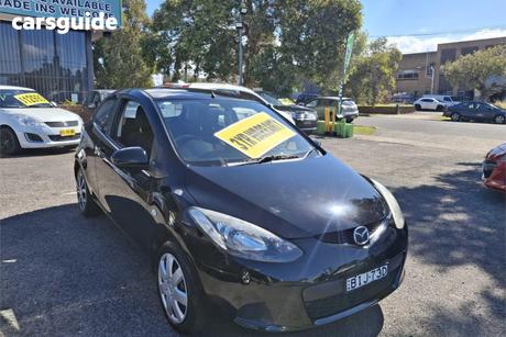 Black 2008 Mazda 2 Hatchback Neo