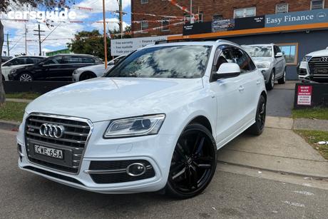 White 2014 Audi SQ5 Wagon 3.0 Tdi Quattro