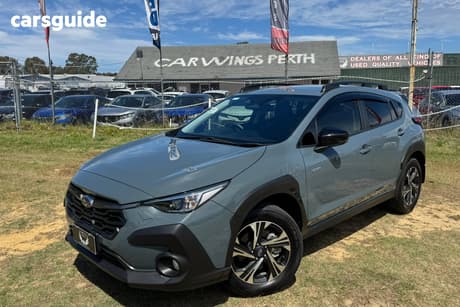 Grey 2023 Subaru Crosstrek Wagon Awd Hybrid L