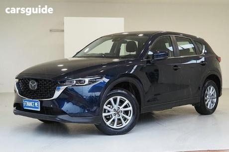 Blue 2023 Mazda CX-5 Wagon G20 Maxx (Fwd)