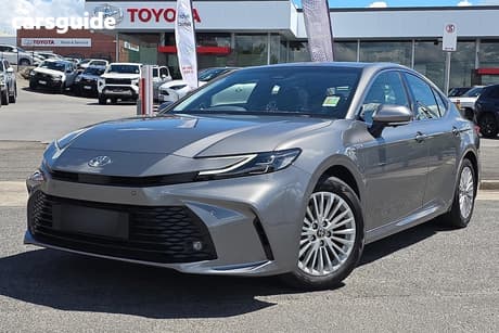 Silver 2025 Toyota Camry Sedan Ascent Sport Hybrid