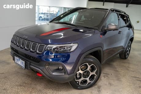 Blue 2023 Jeep Compass Wagon Trailhawk