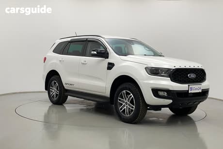 White 2020 Ford Everest Wagon Sport (4Wd)