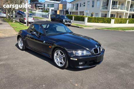 Black 2000 BMW Z3 Roadster 2.2