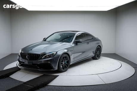 Grey 2017 Mercedes-Benz C63 Coupe S