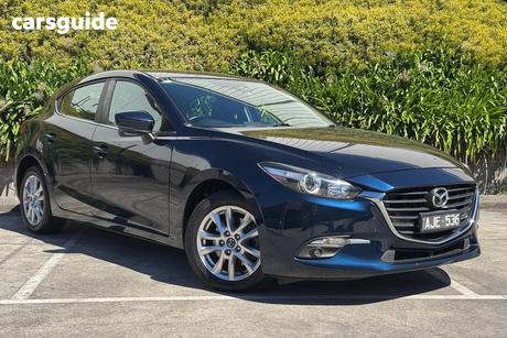 Blue 2016 Mazda 3 Hatchback Touring