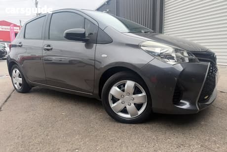 Grey 2016 Toyota Yaris Hatchback Ascent