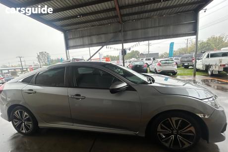 Silver 2016 Honda Civic Sedan Vti-L