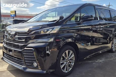 Black 2017 Toyota Alphard OtherCar GGH30W
