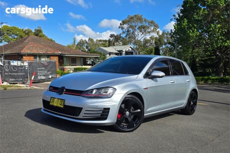Silver 2016 Volkswagen Golf Hatchback Gti