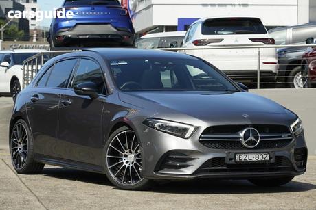 Grey 2022 Mercedes-Benz A35 Hatchback 4Matic