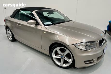 Bronze 2008 BMW 1 Convertible
